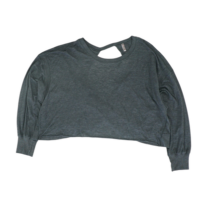 Charcoal Solid Sweatshirt Pullover