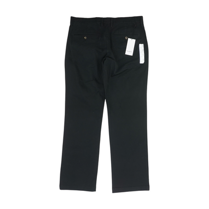 Black Straight Pants