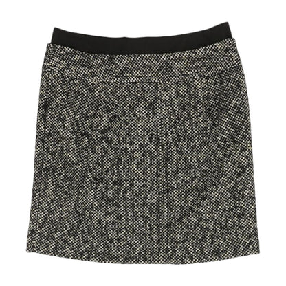 Black Check Mini Skirt