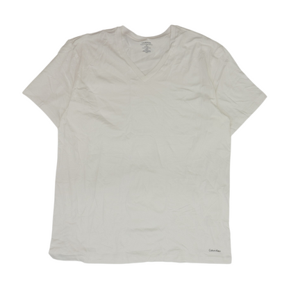 White Solid Pajama Top