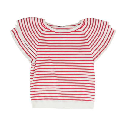 Pink Striped Blouse