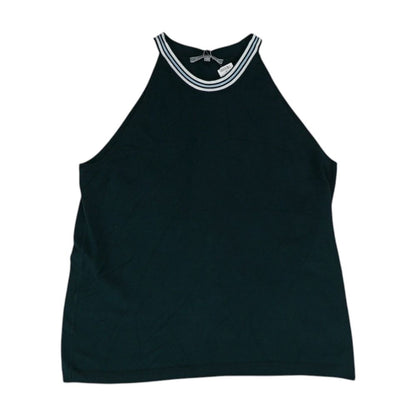 Green Crewneck Knit Top
