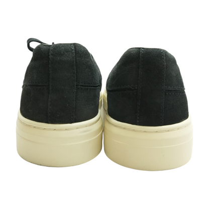 Navy Low-Top Athletic Shoes