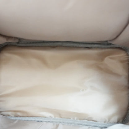 Brown Solid Makeup Bag