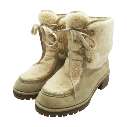 Beige Boots