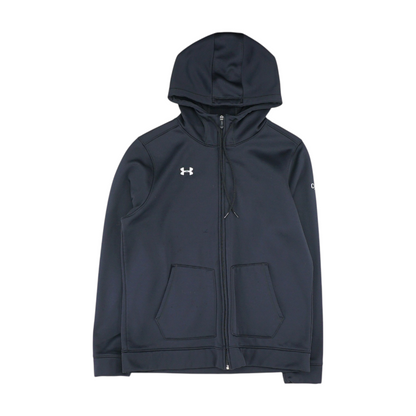Black Solid Active Jacket