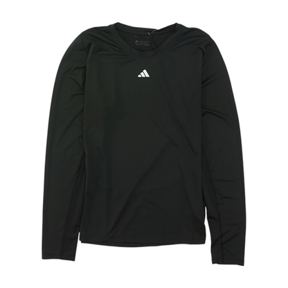 Black Solid Active T-Shirt