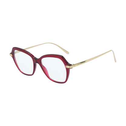 Red DG 3311 Cat Eye Prescription Eyewear