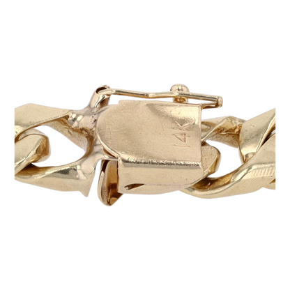 14K Yellow Gold Chain Bracelet