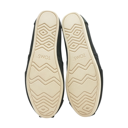 Black Slip-On Flats
