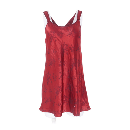 Red Floral Mini Dress
