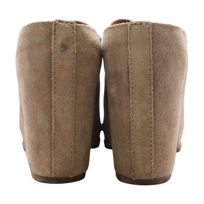 Beige Ankle Boots