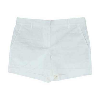 Ivory Solid Chino Shorts