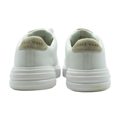 White Low-Top Athletic Shoes