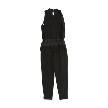 Black Solid Jumpsuit