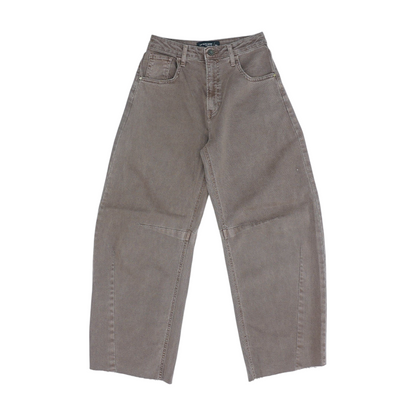 Brown Wide Leg Jeans