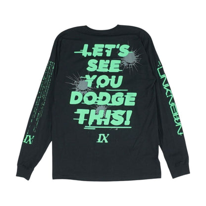 Black Solid Crewneck T-Shirt
