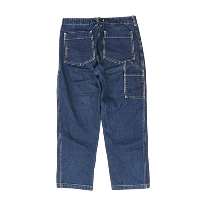 Blue Mid Rise Jeans