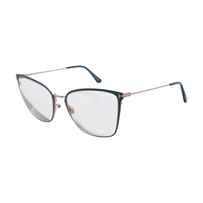Teal TF 5839-B Cat Eye Prescription Eyewear