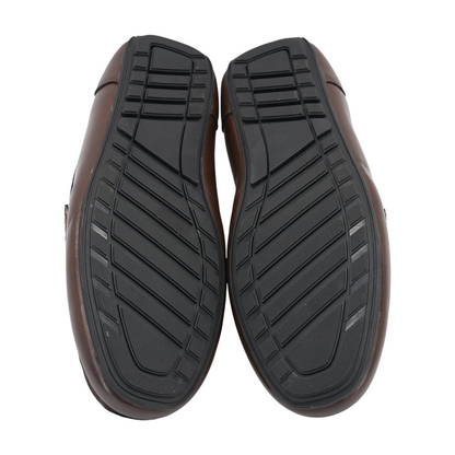 Brown Slip-On Dress Shoes