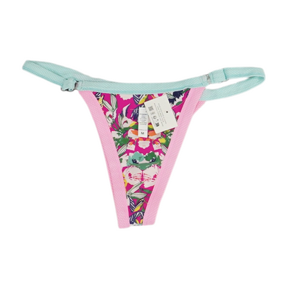 Pink Floral Swim Bottom