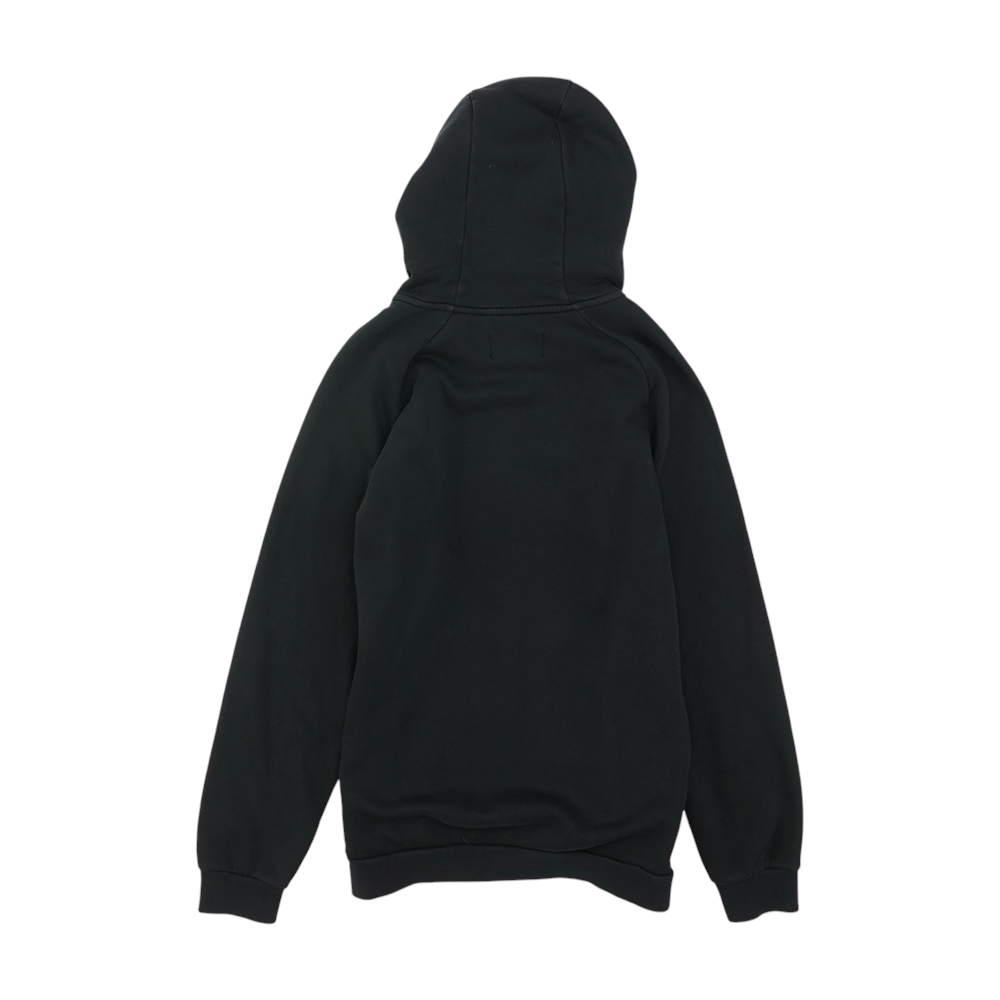Black Solid Hoodie Pullover