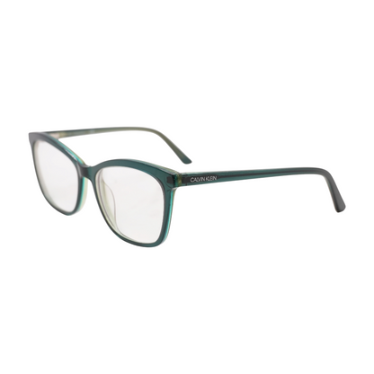 Green CK19529 Square Prescription Eyewear