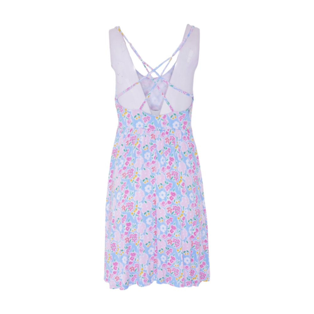 Body Glove Blue Floral Mini Dress – Image 2
