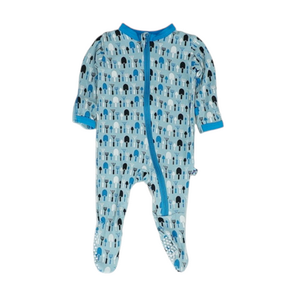 Blue Print One-Piece