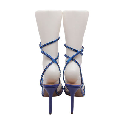 Blue Stiletto Heels
