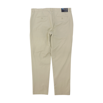 Beige Regular Pants