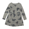Gray Graphic Dress