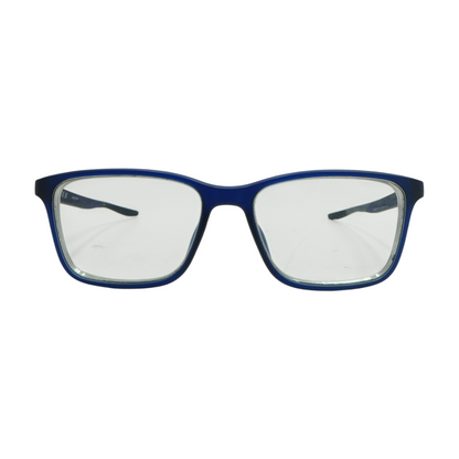 Navy NIKE 7117 Square Prescription Eyewear