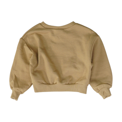 Tan Sweatshirt Pullover