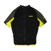 Men's Black Color Block Cycling Jacket