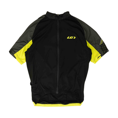 Men's Black Color Block Cycling Jacket