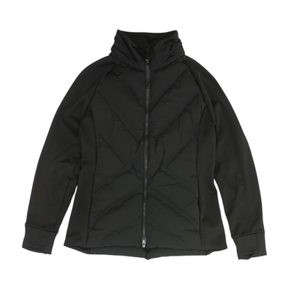 Black Solid Active Jacket