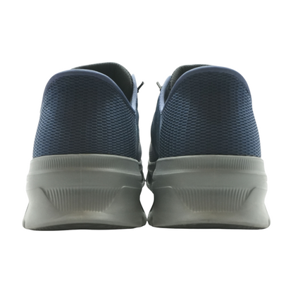 Navy Low-Top Athletic Shoes