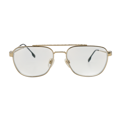 Gold B 1377 1109 Aviator Prescription Eyewear