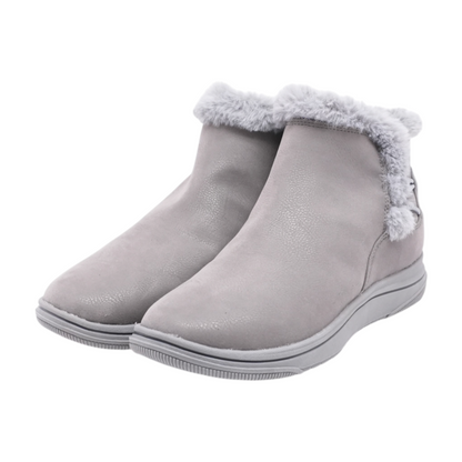 Gray Ankle Boots