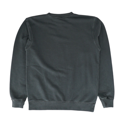 Gray Solid Sweatshirt Pullover