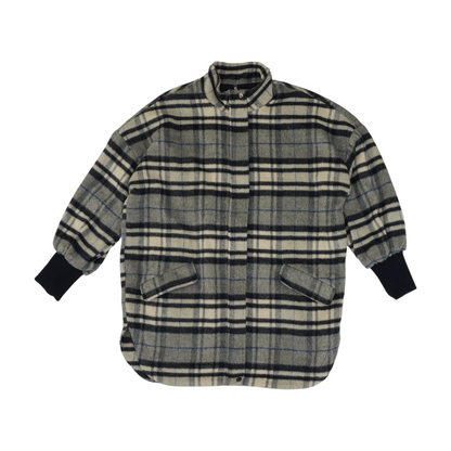 Gray Plaid Jacket