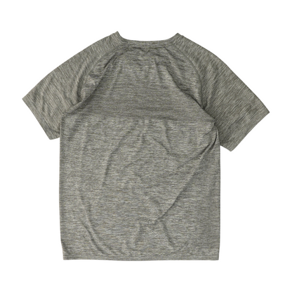 Gray Solid Active T-Shirt