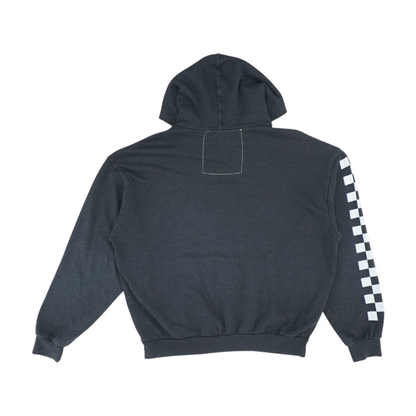 Charcoal Solid Hoodie Pullover