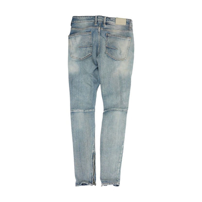 Blue High Rise Skinny Leg Jeans