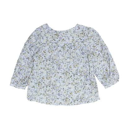 Lavender Floral Blouse