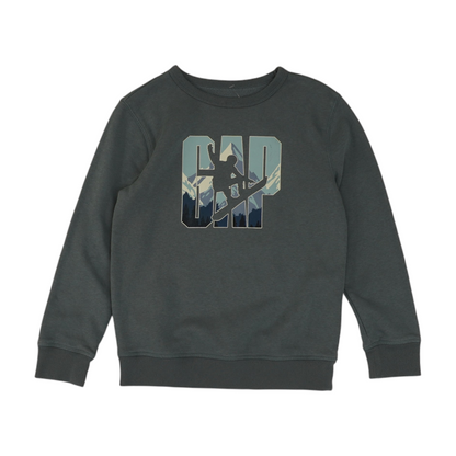 Gray Sweatshirt Pullover