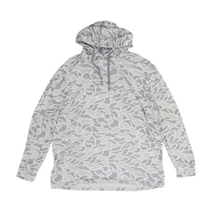 Gray Camo Hoodie Pullover