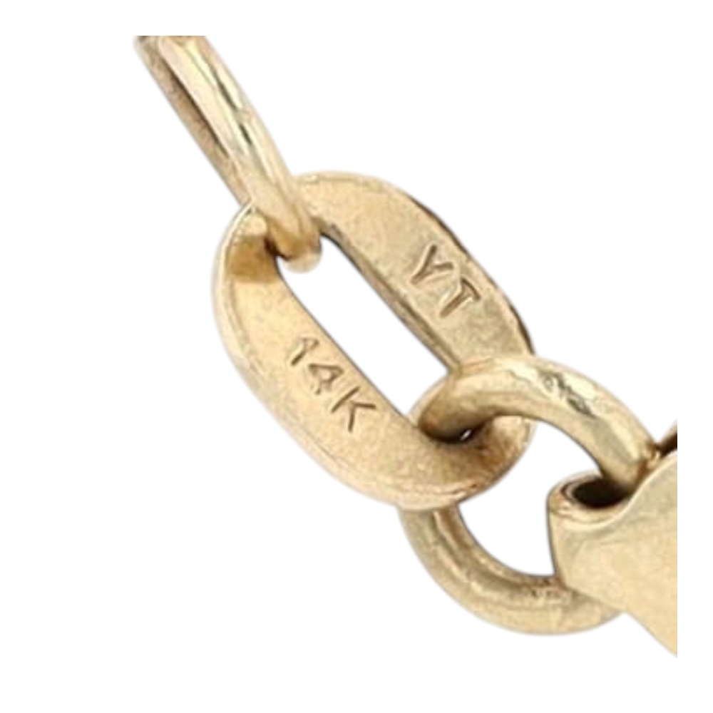 14K Yellow Gold Chain Necklace