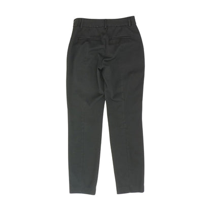 Black Solid Dress Pants